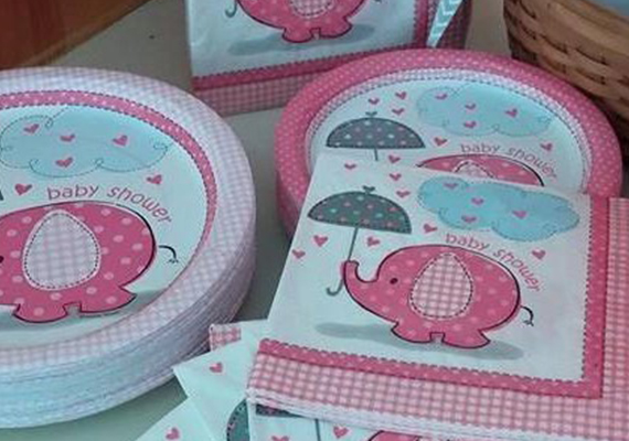 Pink elephants to welcome baby Annette